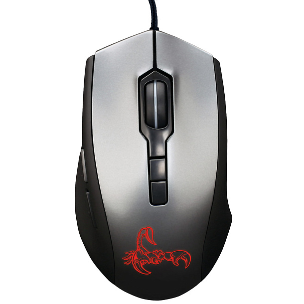 Проводная мышь OKLICK 985G SCORPION черный
