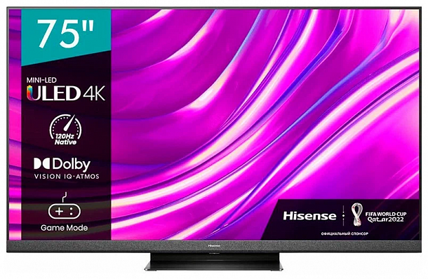 Телевизор MINI-LED HISENSE 75U8HQ
