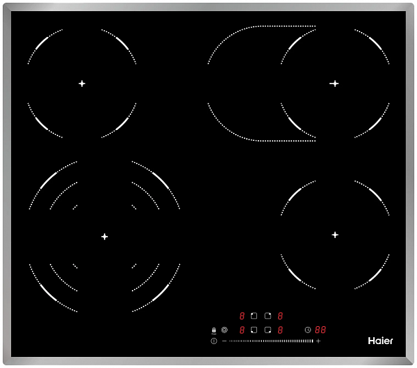 Встраиваемая панель стеклокерамическая HAIER HHY-C64TOFB