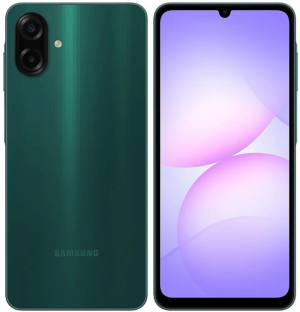 Смартфон Samsung Galaxy A07 4/128 GB, Зеленый
