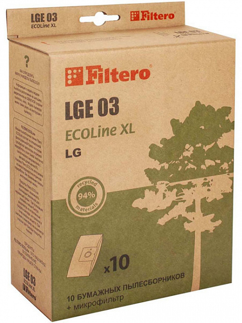 Пылесборник FILTERO LGE 03 ECOLine XL