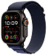 Apple Watch Ultra 2 GPS + Cellular, 49 мм, корпус из черного титана, ремешок Alpine темно-синего цвета