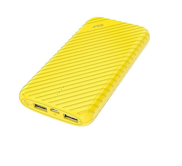 Внешний аккумулятор GOLF G17 Yellow
