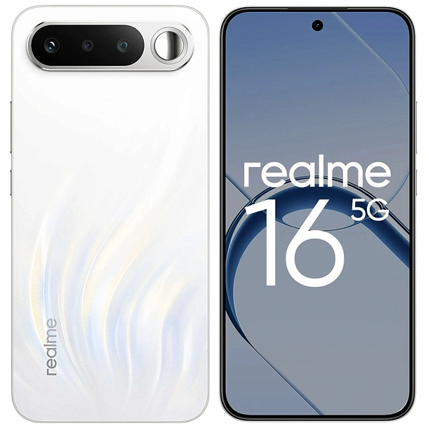 Смартфон Realme 16 8/256 ГБ Белый
