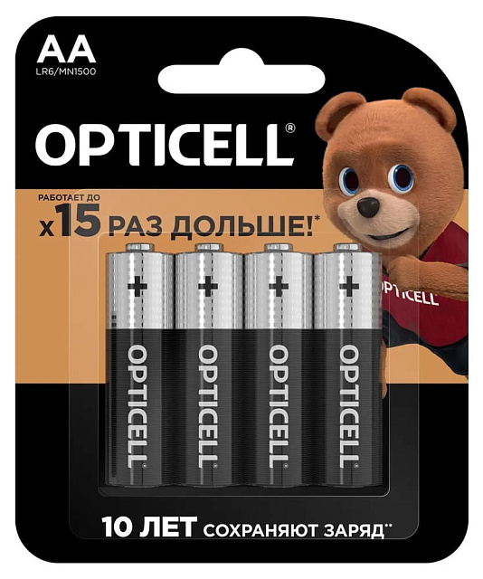Батарея Opticell LR6-2BL BASIC CN (блистер из 4х штук)

