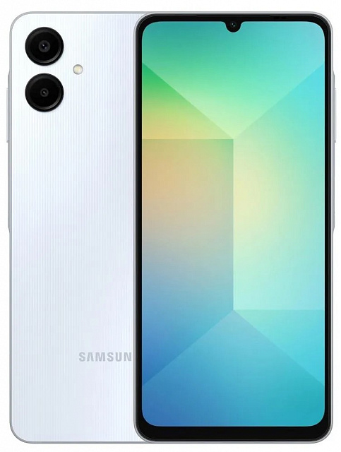 Смартфон Samsung Galaxy A06 4/64 GB,Светло Синий
