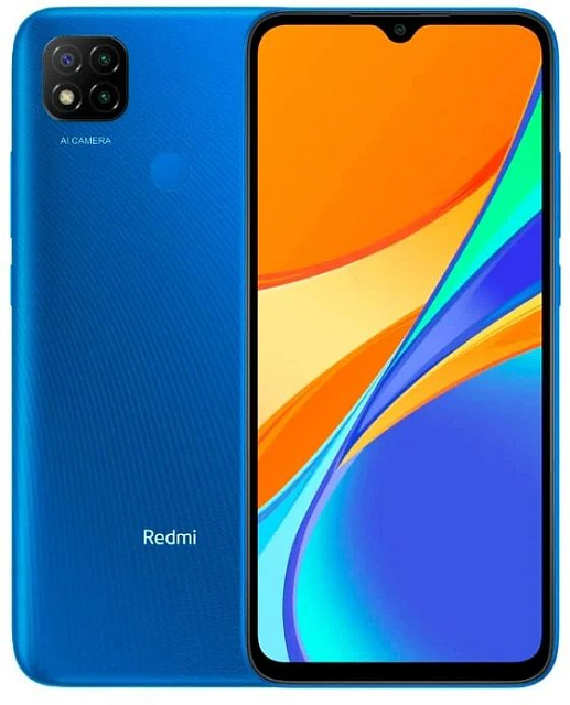 Смартфон Xiaomi Redmi 9C 4/128 ГБ Global, синий
