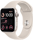 Apple Watch SE (2022), 44 мм, корпус из алюминия цвета «сияющая звезда», спортивный ремешок «сияющая
