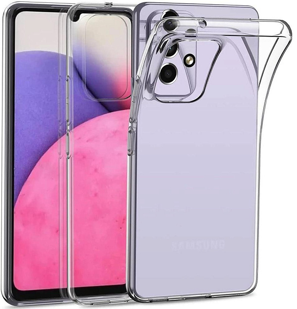 Чехол силиконовый прозрачный Samsung Galaxy A73

