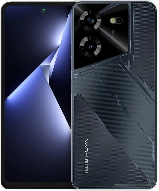 Смартфон Tecno POVA 5 8/128 Гб, Mecha Black
