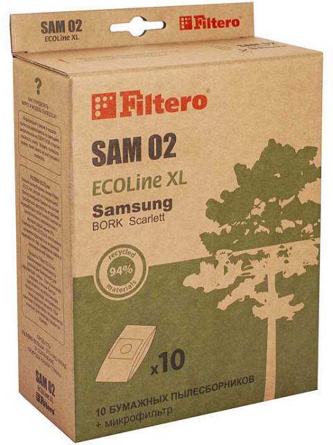 Пылесборник FILTERO SAM 02 ECOLine XL
