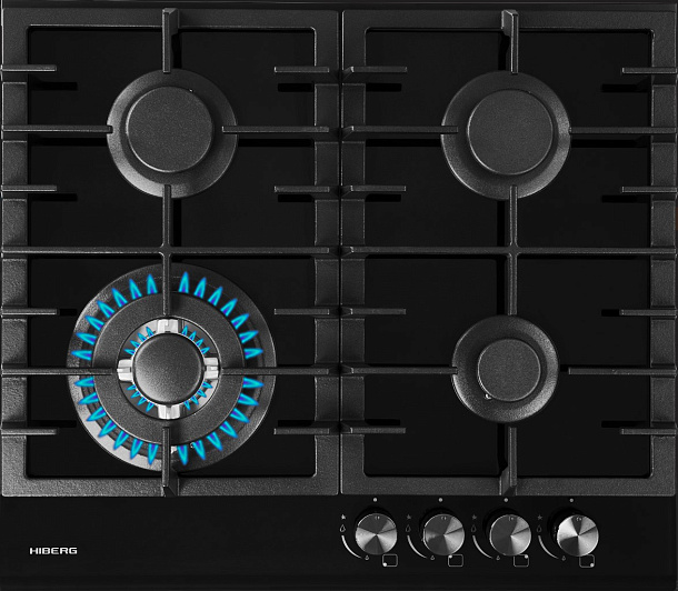 Встраиваемая панель газовая HIBERG VM 60440 B