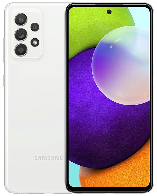 Смартфон Samsung Galaxy A52 6/128 Гб Белый
