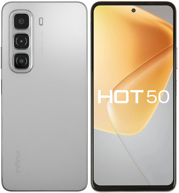 Смартфон Infinix HOT 50 6/256 ГБ, Серый
