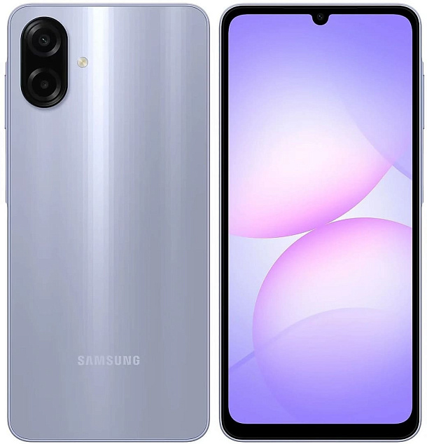 Смартфон Samsung Galaxy A07 4/128 GB,Фиолетовый
