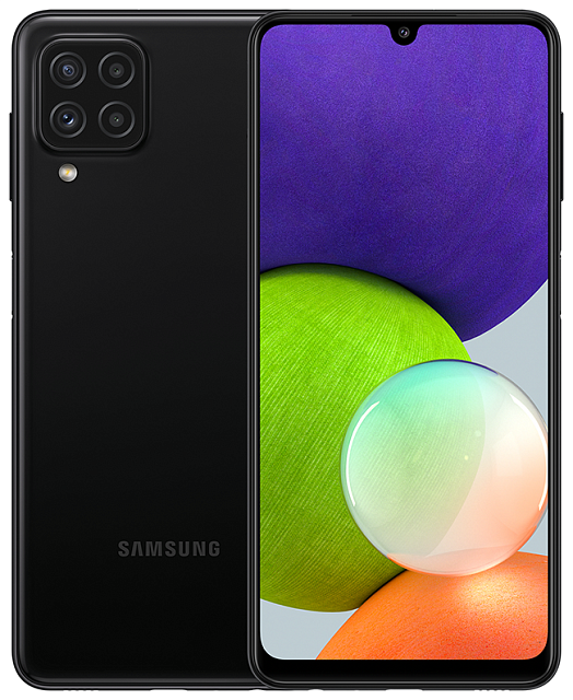 Смартфон Samsung Galaxy A22s 64 Гб Черный
