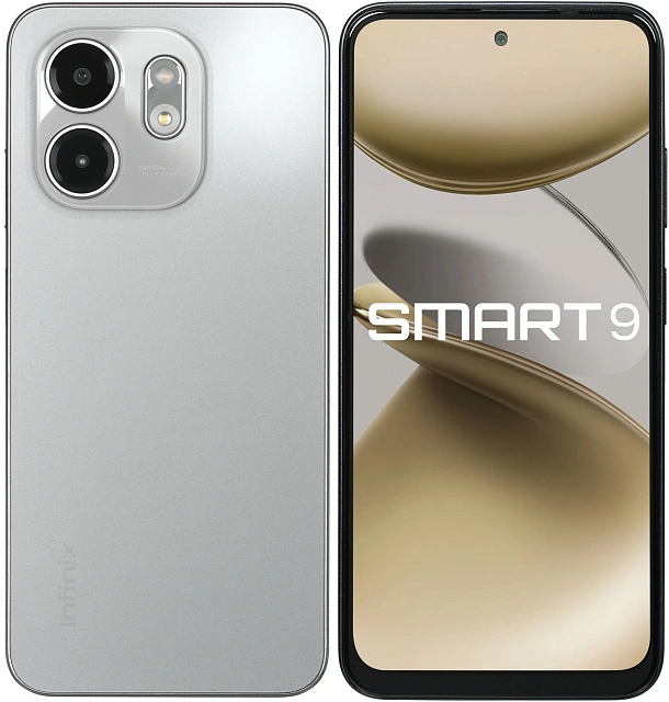 Смартфон Infinix Smart 9 3/128 ГБ, Титановый
