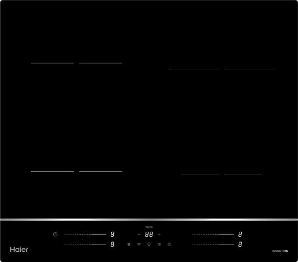 Встраиваемая панель индукционная HAIER HHY-Y64WSLB