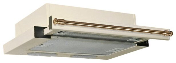 Вытяжка встраиваемая ELIKOR интегра 60 крем/рейлинг бронза