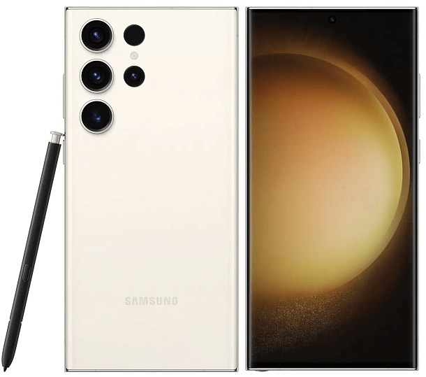 Смартфон Samsung Galaxy S23 Ultra 512 ГБ кремовый
