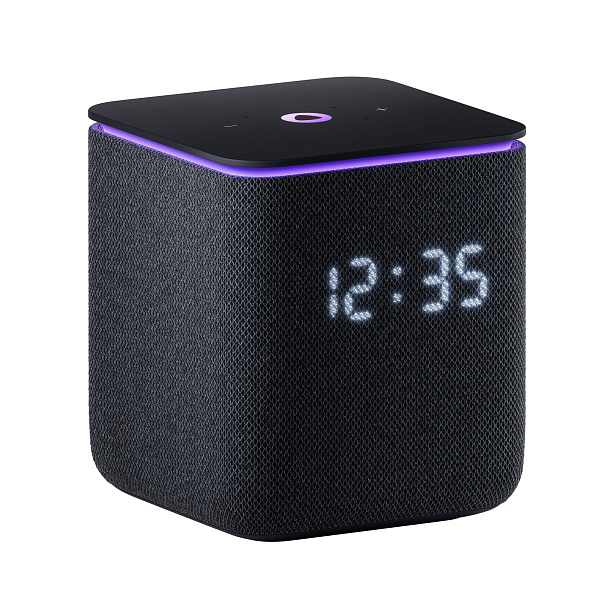 Умная колонка Яндекс Станция Миди Zigbee (чёрная)
