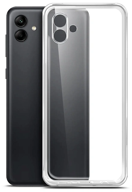 Чехол силиконовый прозрачный Samsung A04
