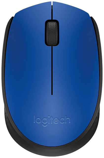 Беспроводная мышь LOGITECH M170 синий
