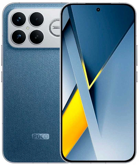 Смартфон Xiaomi POCO F8 Ultra 16/512 Гб Синий
