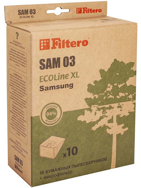 Пылесборник FILTERO SAM 03 ECOLine XL