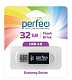 Флэш-карта USB 32GB Perfeo E01 Black
