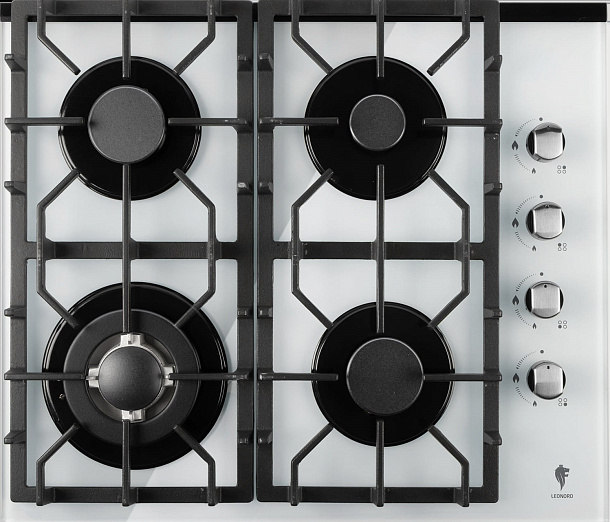 Встраиваемая панель газовая LEONORD LEG-60410GW-C