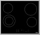 Встраиваемая панель стеклокерамическая HAIER HHY-C64DFB
