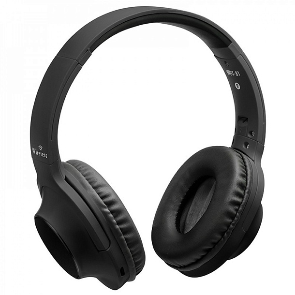 Наушники WALKER Bluetooth WBT-81 чёрный
