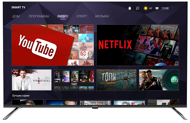 Телевизор QLED HIPER QL50UD700AD
