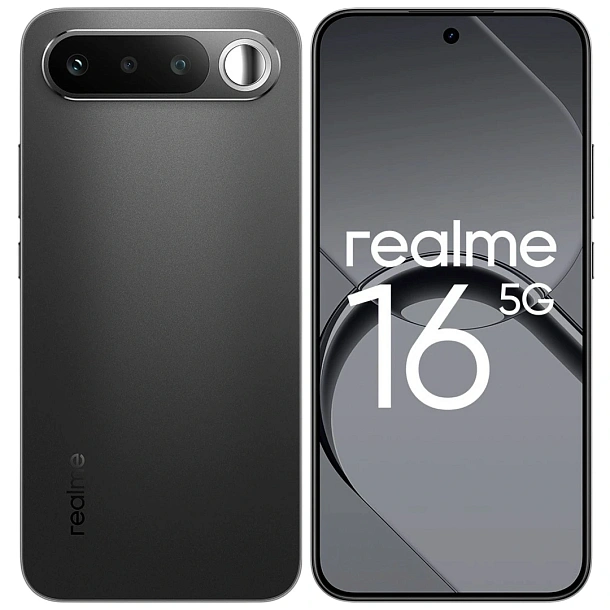 Смартфон Realme 16 8/256 ГБ Чёрный
