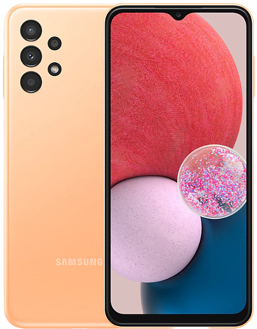 Смартфон Samsung Galaxy A13 4/128 Гб оранжевый
