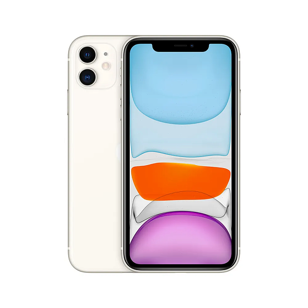 Смартфон Apple iPhone 11 64 ГБ, белый
