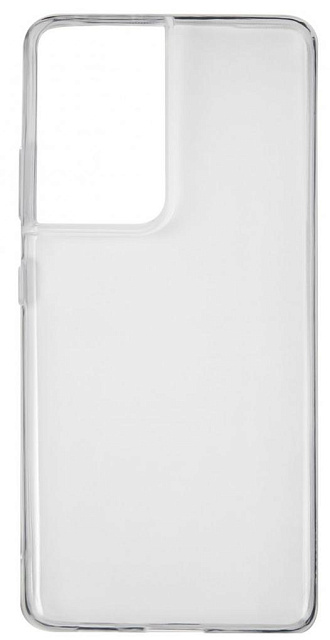 Чехол силиконовый прозрачный для Samsung S21 Ultra
