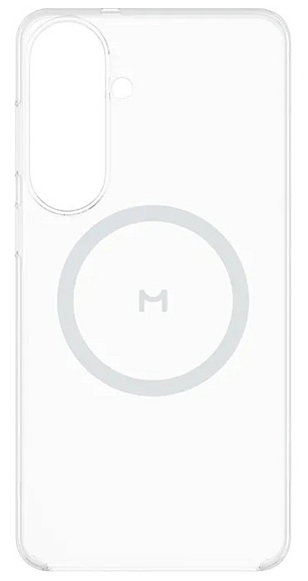Чехол Magssory для Samsung Galaxy S26, прозрачный, поликарбонат, с магнитами
