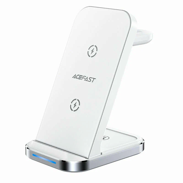 Беспроводная зарядная станция ACEFAST E15 desktop 3-in-1 (white)
