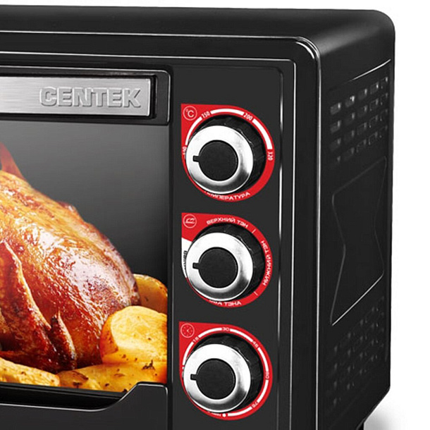 Мини-печь CENTEK CT-1530-36 BLACK CONVECTION