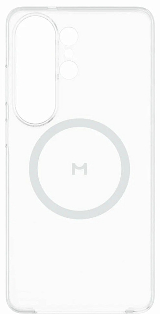 Чехол Magssory для Samsung Galaxy S26 Ultra, прозрачный, поликарбонат, с магнитами
