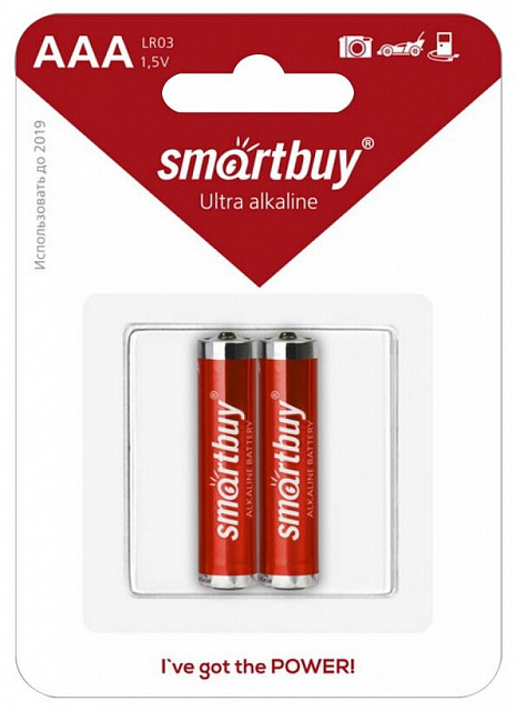 Батарея Smartbuy LR03\2B (блистер из 2х штук)
