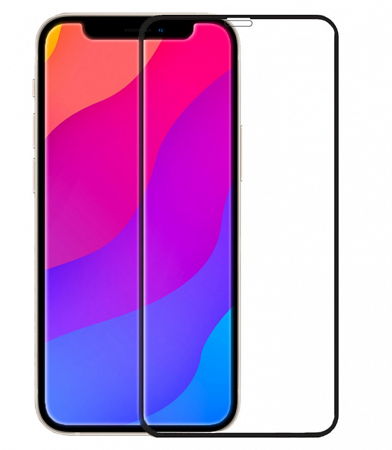 Защитное стекло для iPhone XS max 3D
