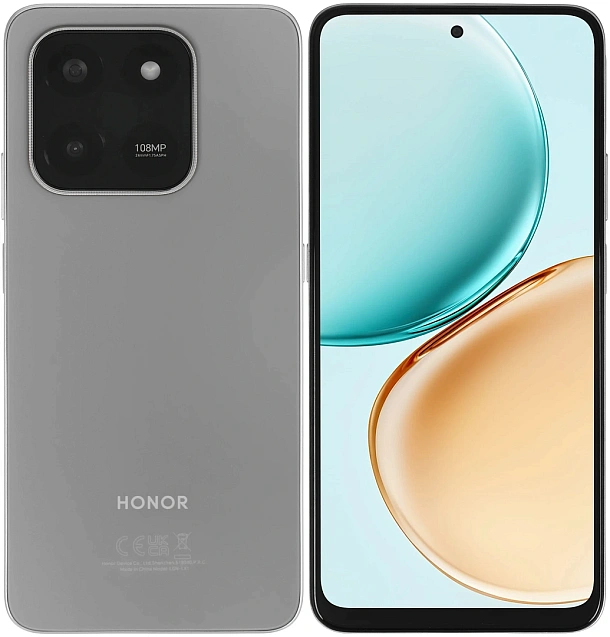 Смартфон Honor X7d 8/256 Гб Серый
