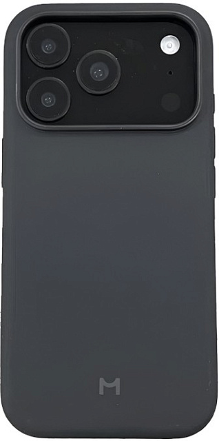 Чехол Magssory для iPhone 17 Pro Max, силикон, с MagSafe, "Тёмная ночь"