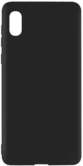 Чехол силиконовый черный Xiaomi Redmi 9A
