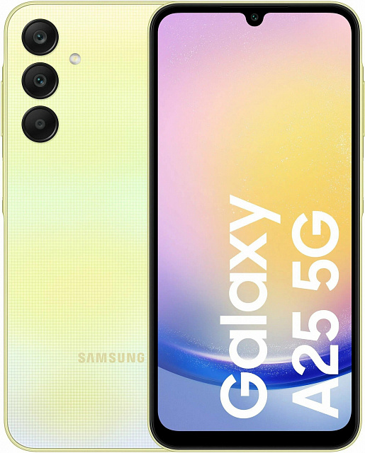 Смартфон Samsung Galaxy A25 8/256 ГБ, Yellow
