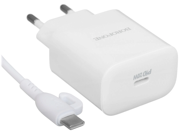 СЗУ USB-USB-C 20W BOROFONE BA81A
