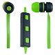 Наушники Perfeo SOUND STRIP зелёные\чёрные
